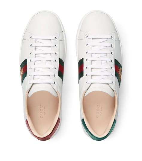 gucci embroidered sneakers|Gucci new ace platform sneakers.